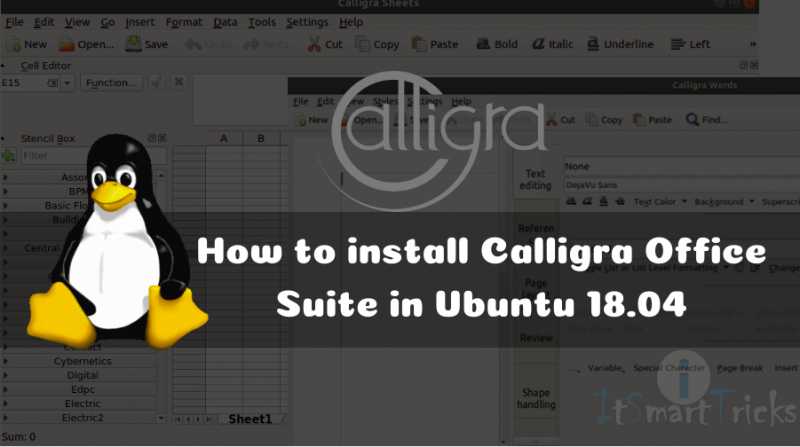 How To Install Calligra Office Suite In Ubuntu 18.04 » IT SMART TRICKS
