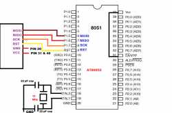 How to load hex file into AT89S52