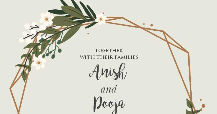 How To Make Invitation For Free!- Engagement Card Template