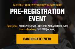 How to pre-register for PUBG lite on India