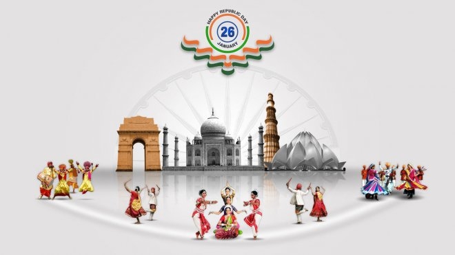 India Celebrating Republic Day