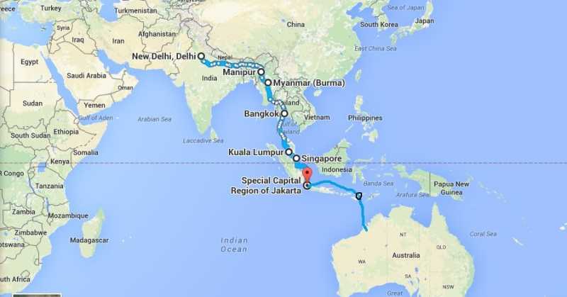 India To Australia: Without Planes Or Plans!