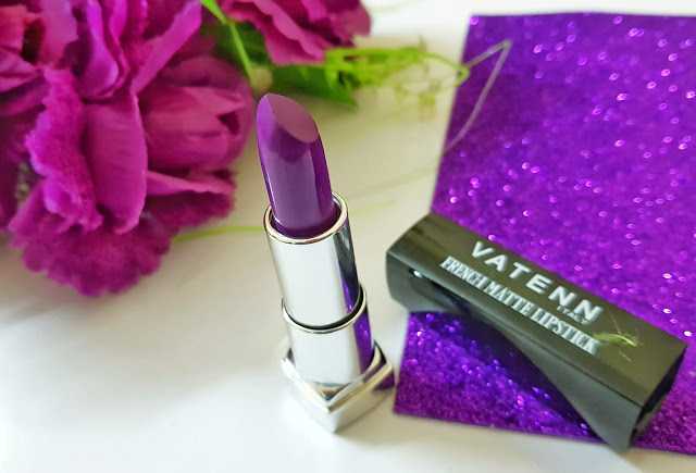 Indian Beauty Network: Vatenn Itay French Matte Lipstick In Shade MAT21 Review!