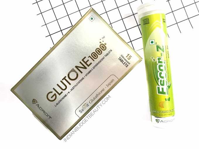 Indian Budget Beauty | Indian Makeup, Beauty & Lifestyle Blog: Skin Brightening Supplements "Glutone 1000 & Escor Z" Review