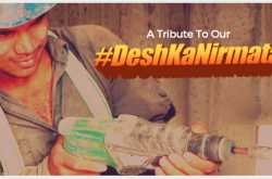 Inspirational video, tribute to the courageous working class of India. DeshKaNirmata