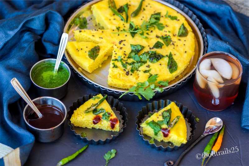 Instant Khaman Dhokla - Food-trails