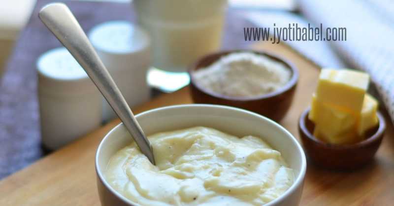 Italian White Sauce Recipe | Besciamella / Bechamel Sauce Recipe | How To Make Italian White Sauce