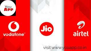 Jio Vs Vodafone Vs Airtel Recharge  Plans|YouApp