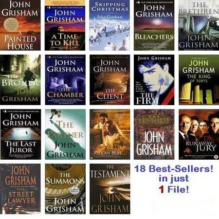 John Grisham - 18 EBooks (PDF)