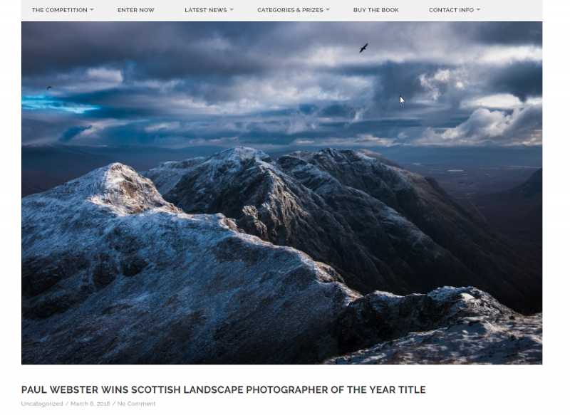 Judging Scottish Landscape Photographer Of The Year