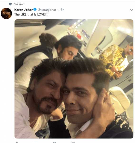 Karan Johar Responds To Twitter Like Controversy With A Tweet - Xennial