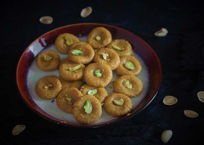 Kesar Peda Recipe, How To Make Instant Kesar Peda (Step By Step, Video