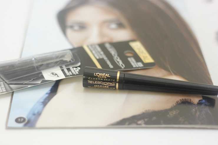 L’Oreal Paris Telescopic Control Tip Liquid Eyeliner In Shade Carbon Black Review Swatches
