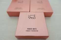 Lakme 9 to 5 Primer Matte Powder Foundation - Review
