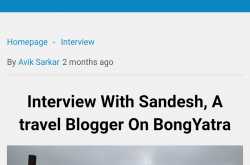 Logging My Travel Experiences With BongYatra