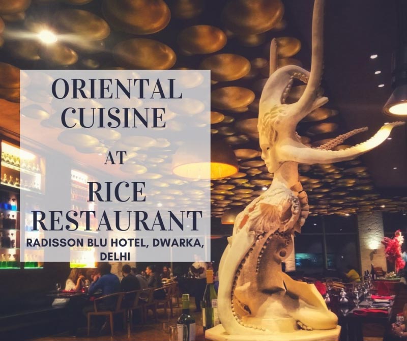 Rice Restaurant - Radisson Blu Hotel Dwarka Review