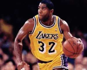 Magic Johnson The Le-gent Of Los Angeles Lakers