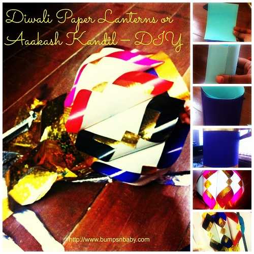 Make Diwali Paper Lanterns Or Aaakash Kandil At Home - DIY