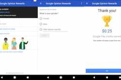 Make online credit and rewards with Google opinion surveys app for solving surveys 
