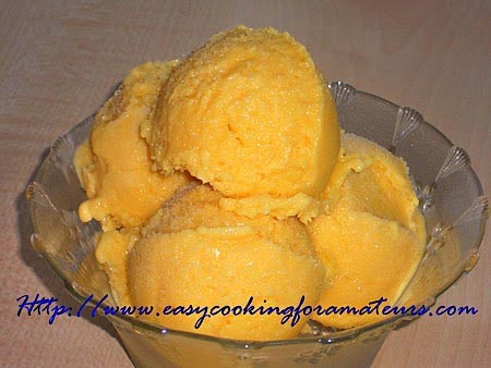 Mango Ice Cream