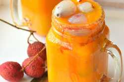 Mango Lychee Mocktail