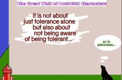 Matter of tolerance : The Great Wall of Graffiti