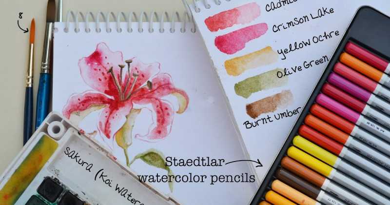 May 2018 Desktop Calendar... A Watercolor Lily