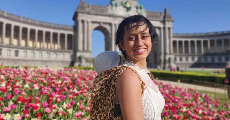 Messy Hair Yet Baby-wear!