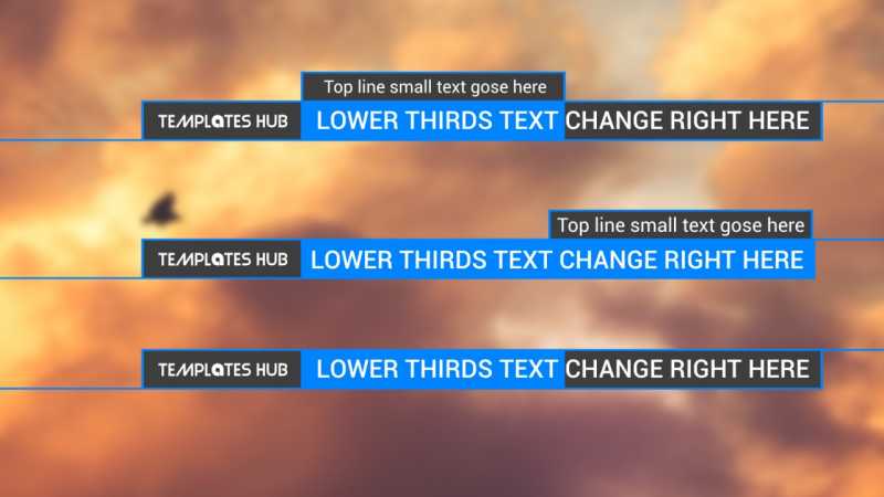 Minimal Lower Third Free Download - After Effects Templates Free Download