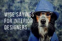 More wise sayings for interior designers