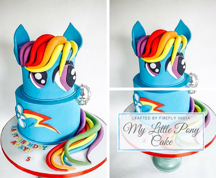 My Little Pony Cake Trots In For A Happy Birthday Treat ( By Pavani Kaur)