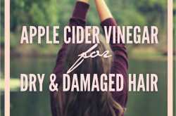 Natural Remedies for Dry Damaged Hair - Apple Cider Vinegar