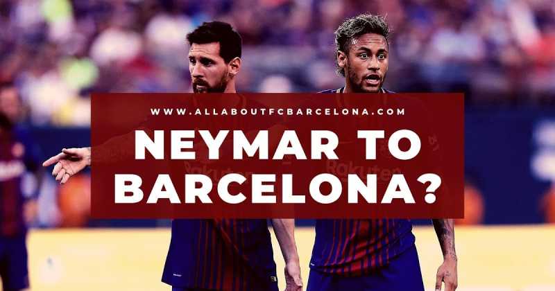 Neymar To Barcelona! Both Player And Club Are Winners Here!