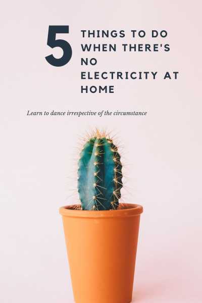 No Electricity? Try These To Pass Time! - Jen Stories
