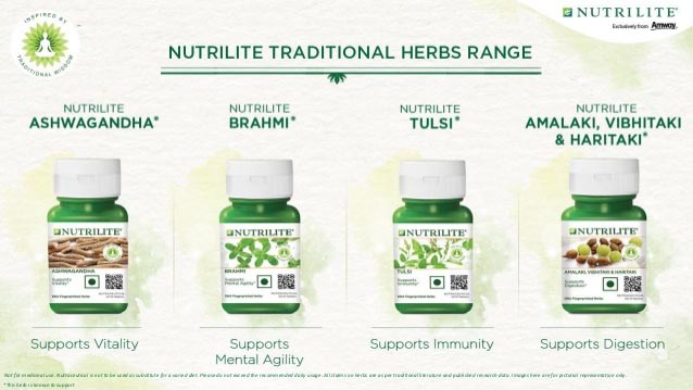Nutrilite Traditional Herbs Range Launched By Amway
