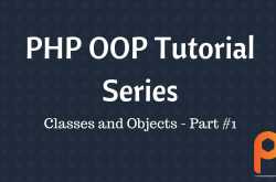 Object Oriented Programming in PHP for Beginner Series