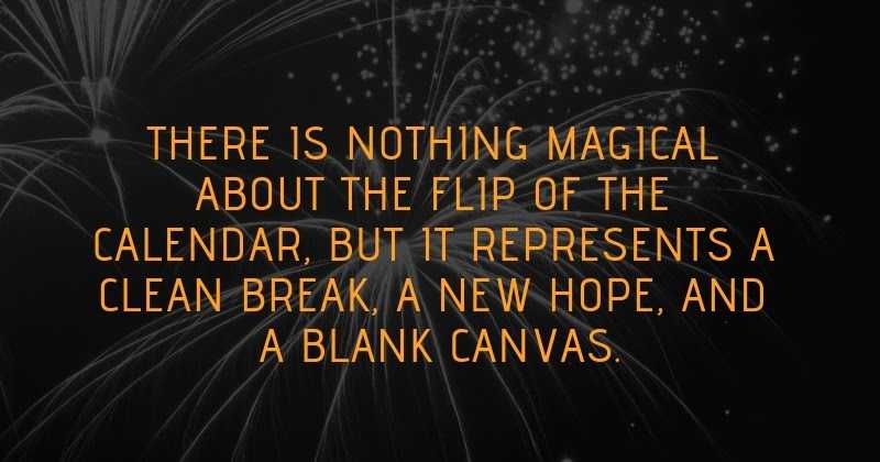 Of New Year Resolutions & Word Of The Year 2019! 