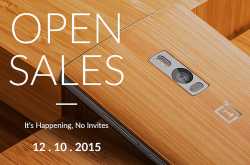 OnePlus 2 to Be Available in First Open Sale in India on Monday 