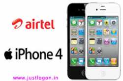 Only Rs 26626 Airtel I phone 4 