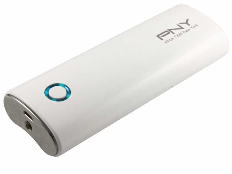 PNY BE-740 10400mAH Power Bank (White)