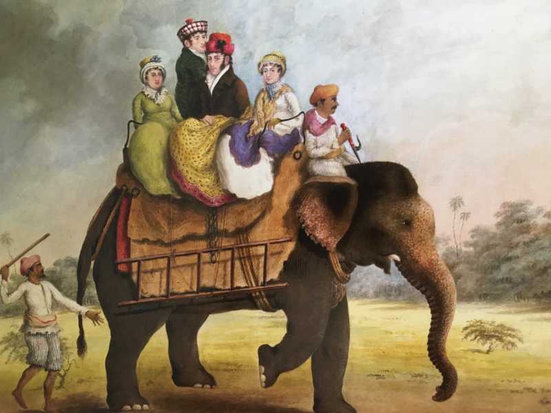 Paintings By The Colonial Era Company Artist: SitaRam