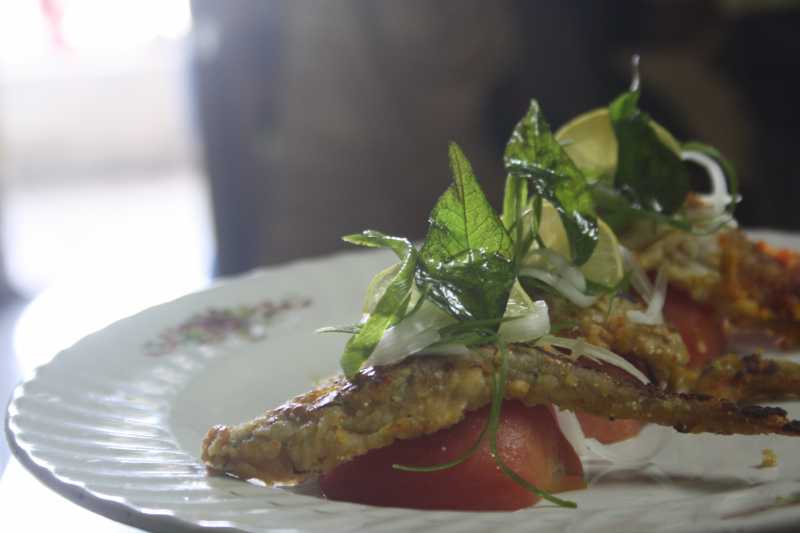 Pan Fried Bombay Duck With Crispy Coating