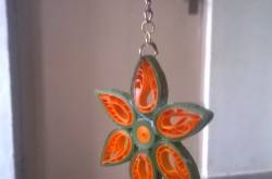 Paper Quilling Keychains