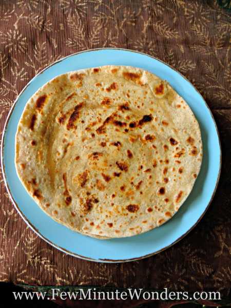 Parota Style Rolled Roti | Fewminutewonders