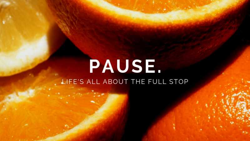 Pause. - Jen Stories