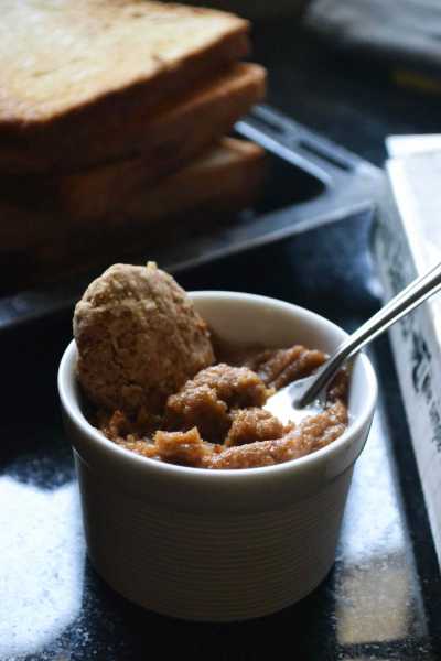 Peanut Oats Cookie Butter Recipe