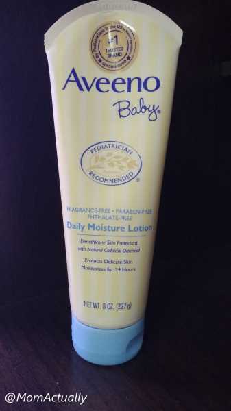 Product Review: Aveeno Baby - Daily Moisture Lotion