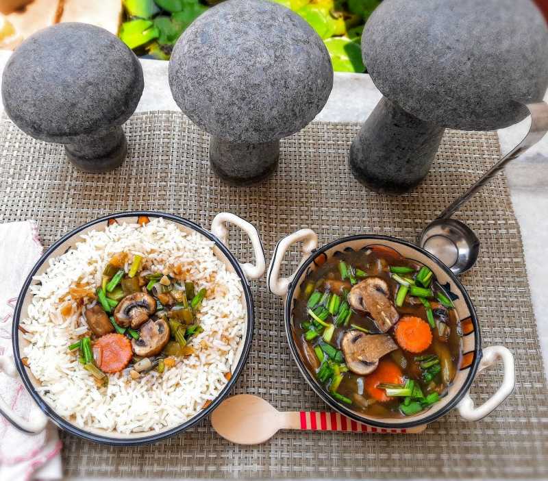 Quick Chilli Mushroom Gravy