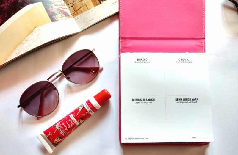 REVIEW : Bhasad Stationery Planner By Butterly Yours