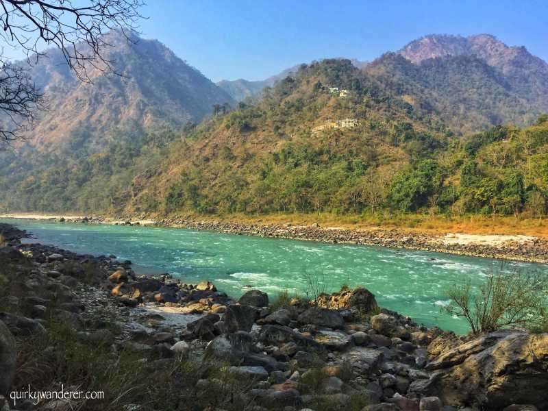 Rendevous With The Ganges On The Glasshouse On The Ganges At Rishikesh